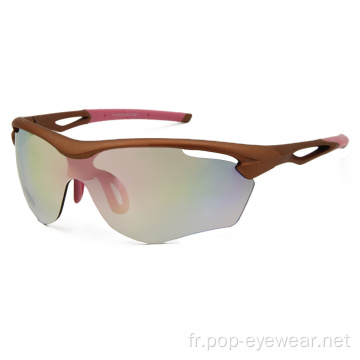 Cyclisme Moto Ski Péniche Lunettes de soleil demi-monture